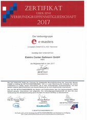 e-masters Verbundgruppenmitgliedschaft