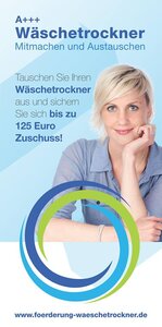 Das Wäschetrockner Förderprogramm 2019